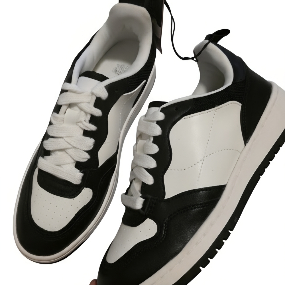 NWT Wild Fable Black & White Sneakers | Size 7 - Picture 2 of 2